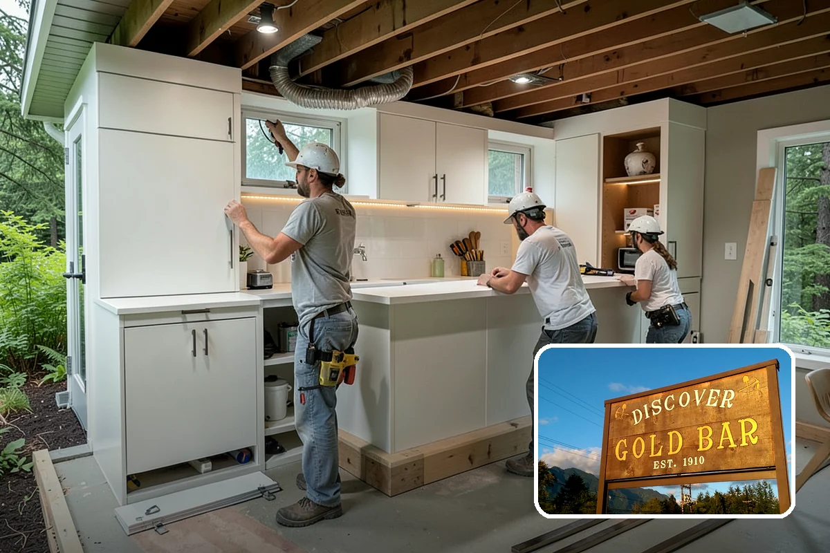 Sunroom Construction in Gold Bar, Snohomish County, WA - Abundant natural light on cloudy PNW days