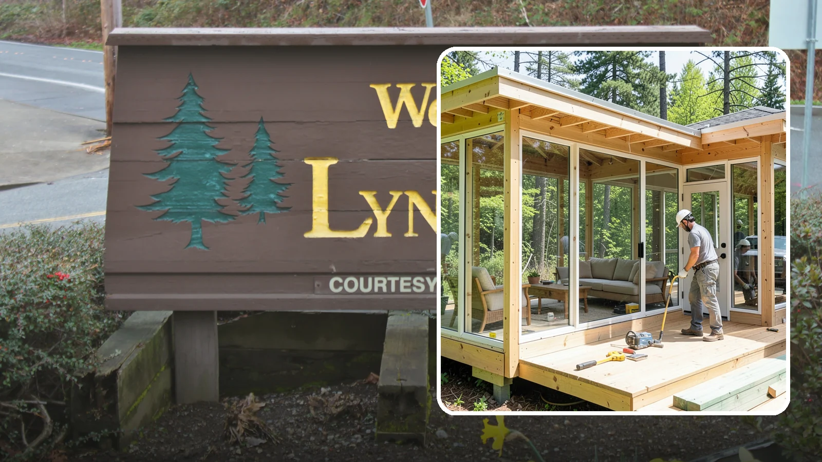 Sunroom Construction in Lynnwood, Snohomish County, WA - A glass-walled room addition that brings natural light and outdoor views indoors.