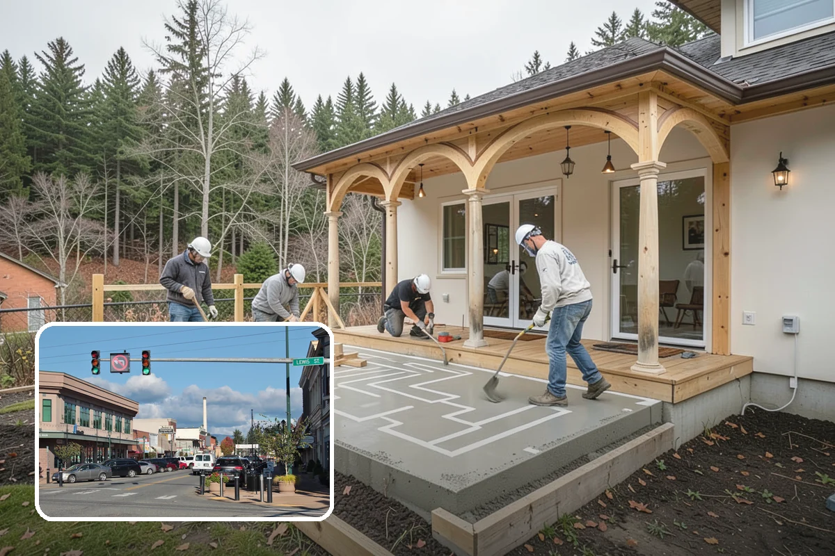 Sunroom Construction in Monroe, Snohomish County, WA - Abundant natural light on cloudy PNW days