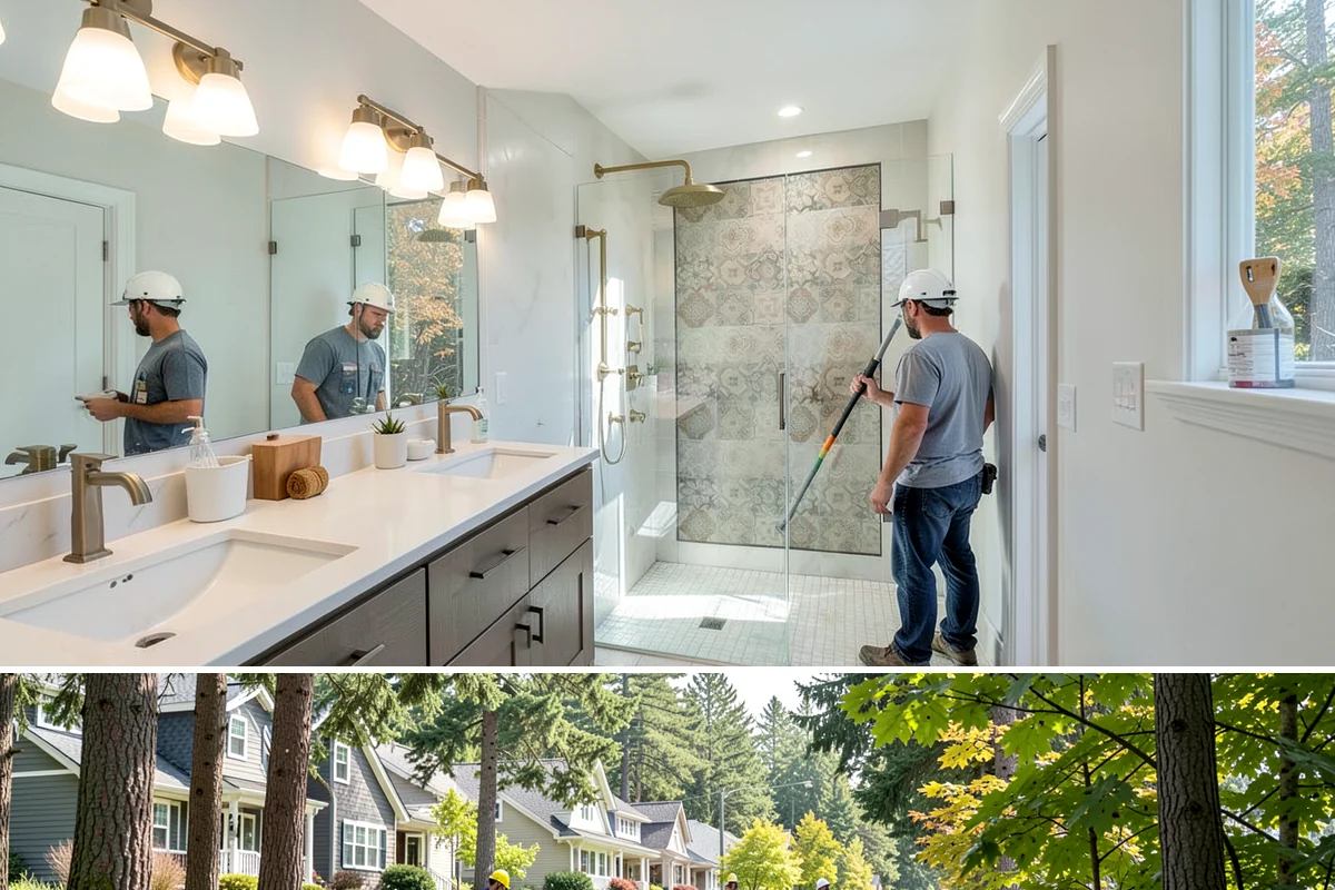 Sunroom Construction in Normandy Park, King County, WA - Building in the drier months lets us open the wall to your home and close in the new structure without weather delays.