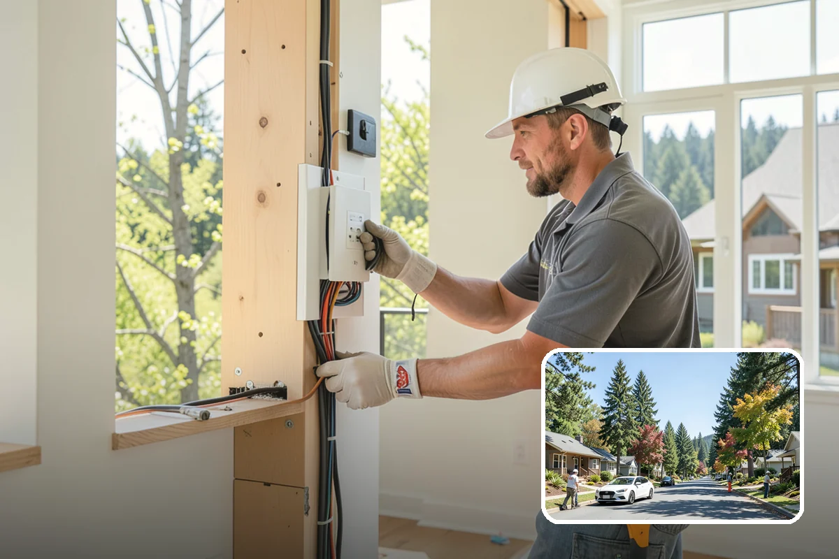 Sunroom Construction in Orting, Pierce County, WA - Abundant natural light on cloudy PNW days