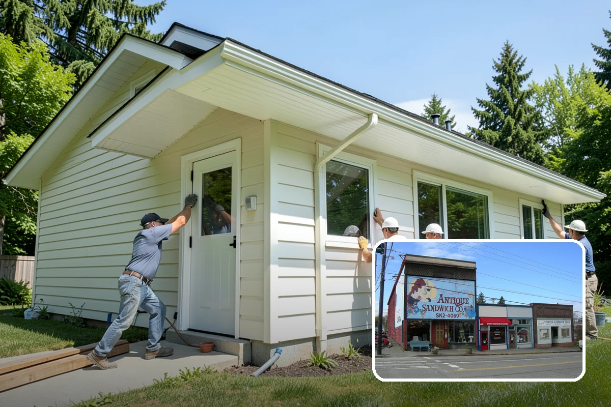 Sunroom Construction in Ruston, Pierce County, WA - Abundant natural light on cloudy PNW days