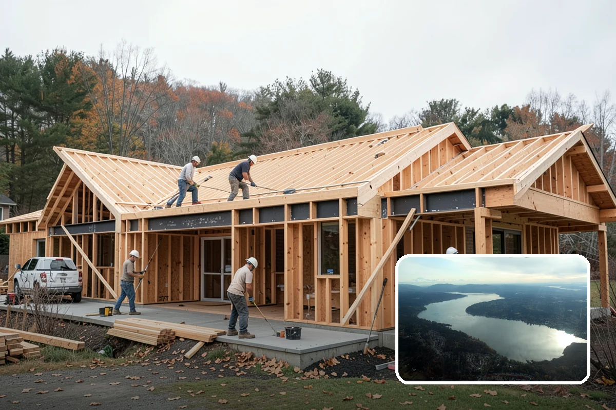 Sunroom Construction in Sammamish, King County, WA - Abundant natural light on cloudy PNW days