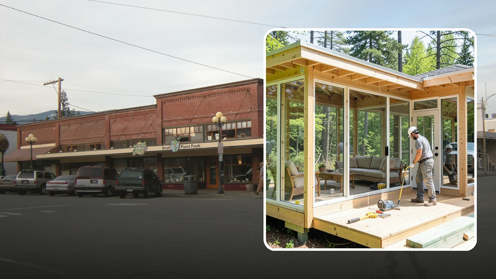 Sunroom Construction in Sedro-Woolley, Skagit County, WA - A glass-walled room addition that brings natural light and outdoor views indoors.