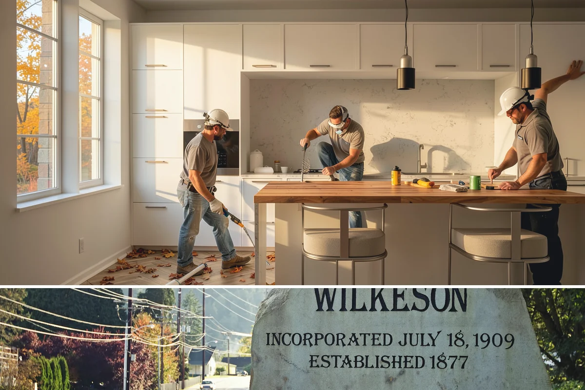 Sunroom Construction in Wilkeson, Pierce County, WA - Building in the drier months lets us open the wall to your home and close in the new structure without weather delays.