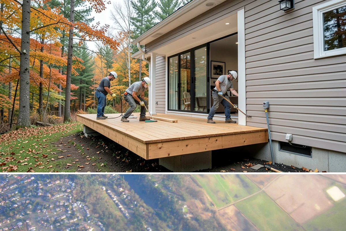 Sunroom Flooring Installation in Algona, King County, WA - Sunroom flooring can be installed year-round, with proper materials chosen to handle both summer heat and winter damp.