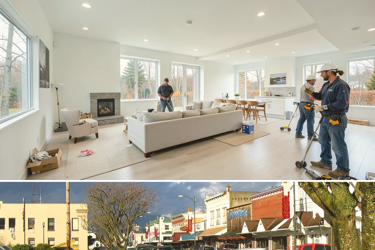 Sunroom Flooring Installation in Arlington, Snohomish County, WA - Sunroom flooring can be installed year-round, with proper materials chosen to handle both summer heat and winter damp.