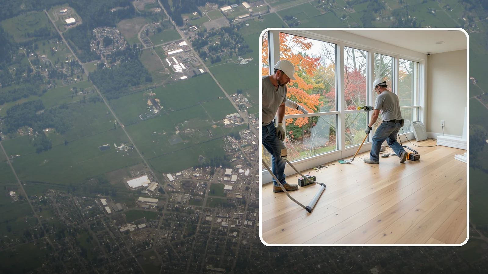 Sunroom Flooring Installation in Enumclaw, King County, WA - Sunroom flooring installation that handles temperature swings and sunlight while extending your indoor-outdoor living.