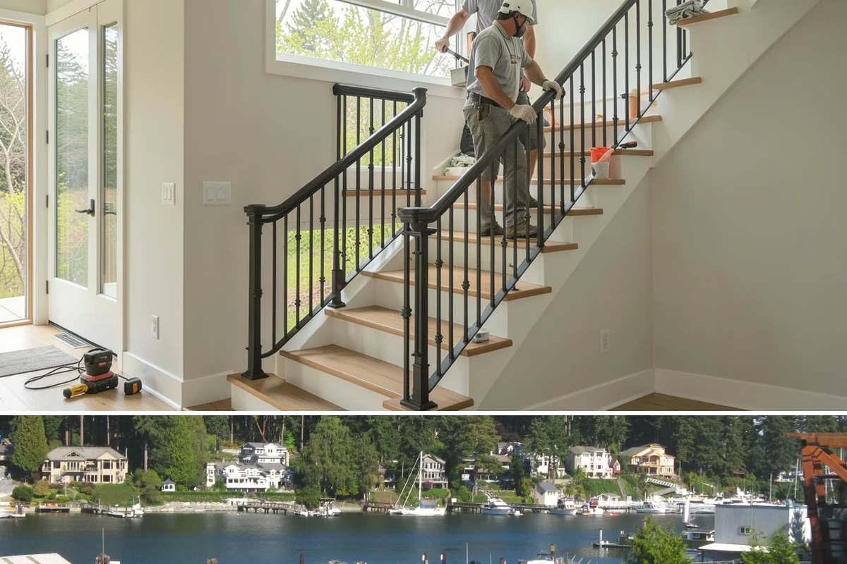 Sunroom Flooring Installation in Gig Harbor, Pierce County, WA - Sunroom flooring can be installed year-round, with proper materials chosen to handle both summer heat and winter damp.