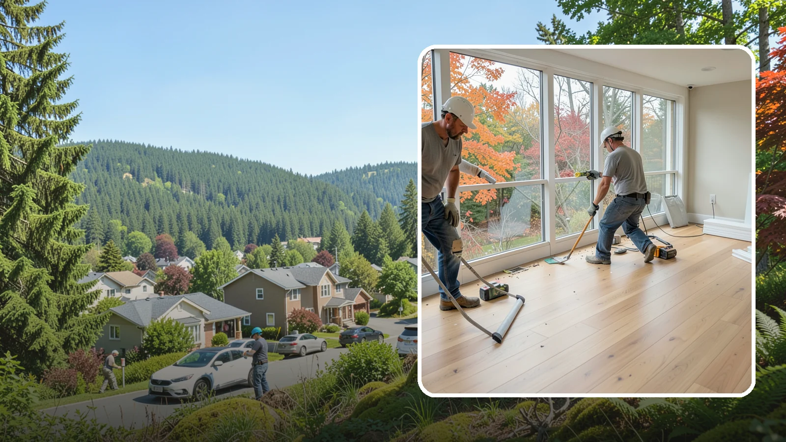 Sunroom Flooring Installation in Index, Snohomish County, WA - Sunroom flooring installation that handles temperature swings and sunlight while extending your indoor-outdoor living.