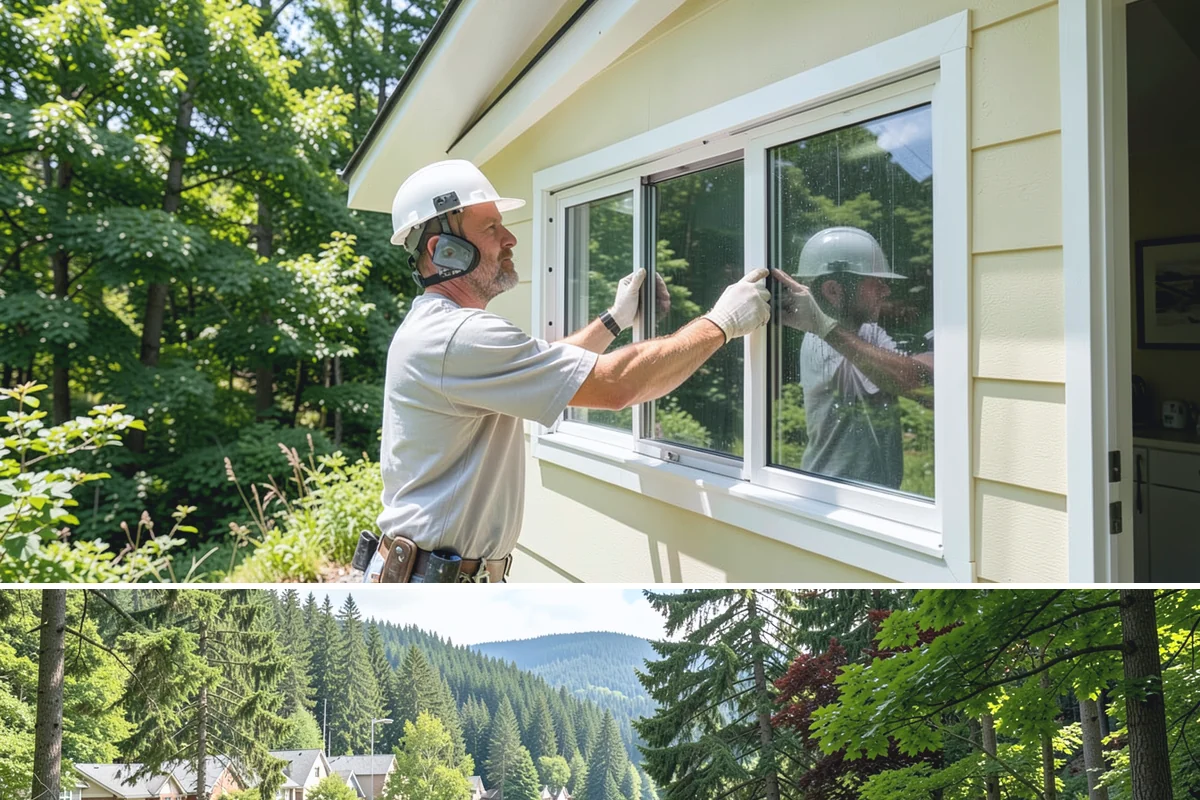 Sunroom Flooring Installation in Lake Forest Park, King County, WA - Sunroom flooring can be installed year-round, with proper materials chosen to handle both summer heat and winter damp.