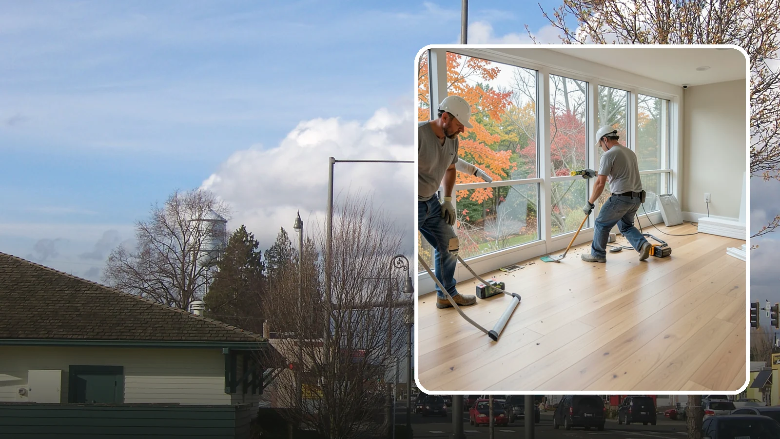 Sunroom Flooring Installation in Marysville, Snohomish County, WA - Sunroom flooring installation that handles temperature swings and sunlight while extending your indoor-outdoor living.