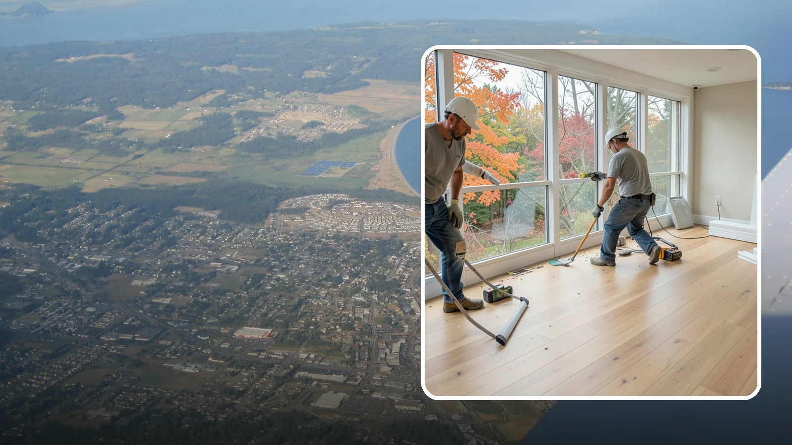 Sunroom Flooring Installation in Oak Harbor, Island County, WA - Sunroom flooring installation that handles temperature swings and sunlight while extending your indoor-outdoor living.
