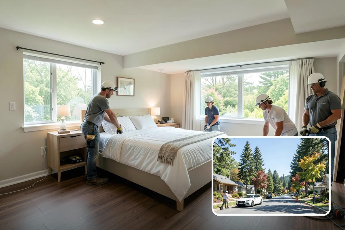 Sunroom Flooring Installation in Orting, Pierce County, WA - Resists fading from constant sunlight
