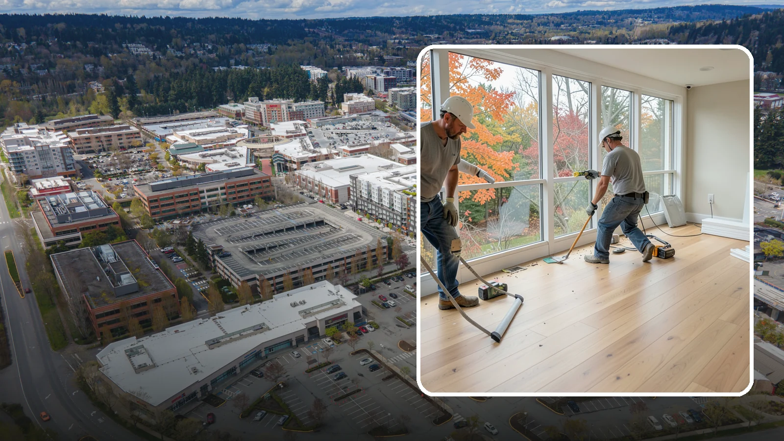 Sunroom Flooring Installation in Redmond, King County, WA - Sunroom flooring installation that handles temperature swings and sunlight while extending your indoor-outdoor living.