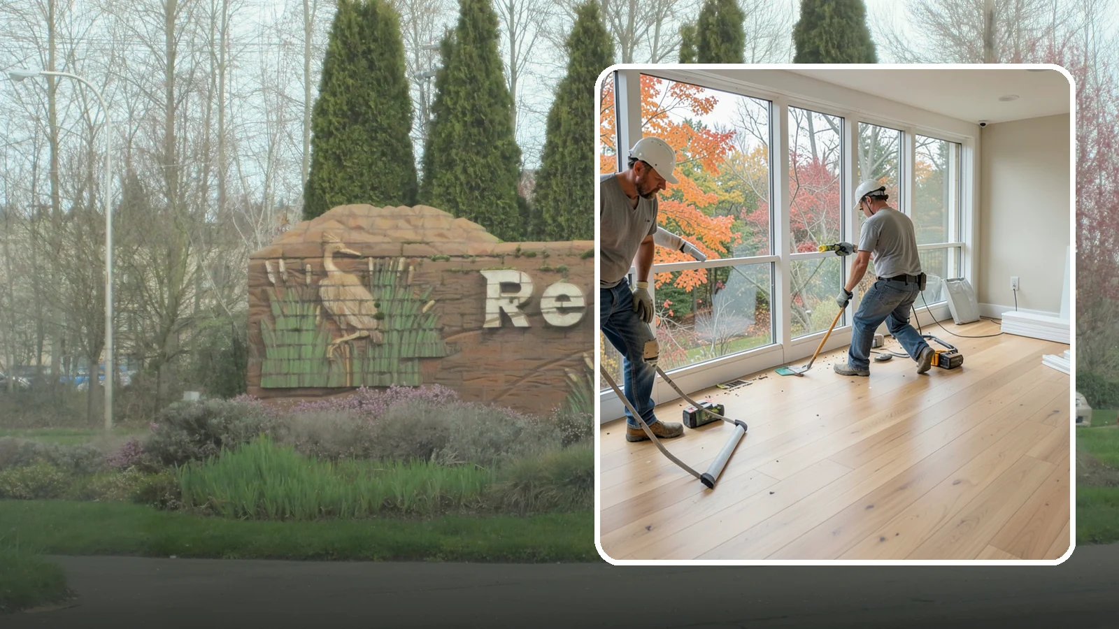 Sunroom Flooring Installation in Renton, King County, WA - Sunroom flooring installation that handles temperature swings and sunlight while extending your indoor-outdoor living.