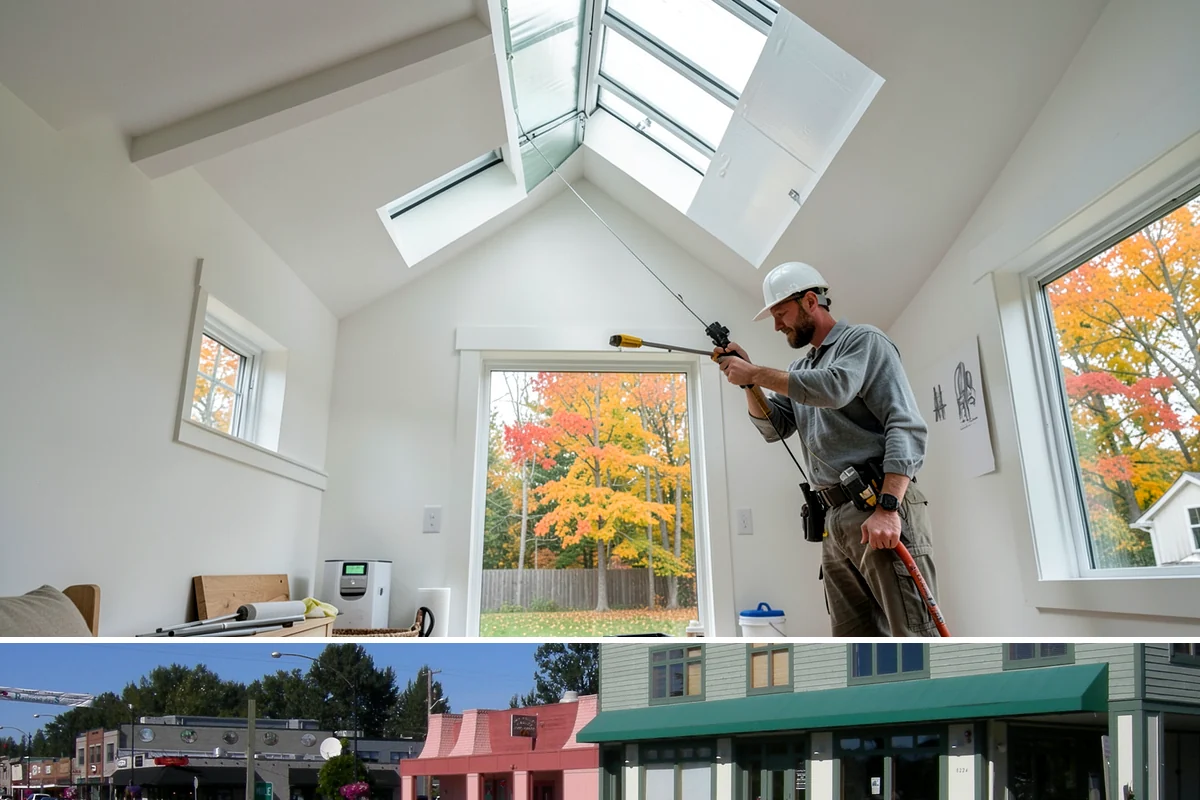 Sunroom Flooring Installation in Snoqualmie, King County, WA - Sunroom flooring can be installed year-round, with proper materials chosen to handle both summer heat and winter damp.