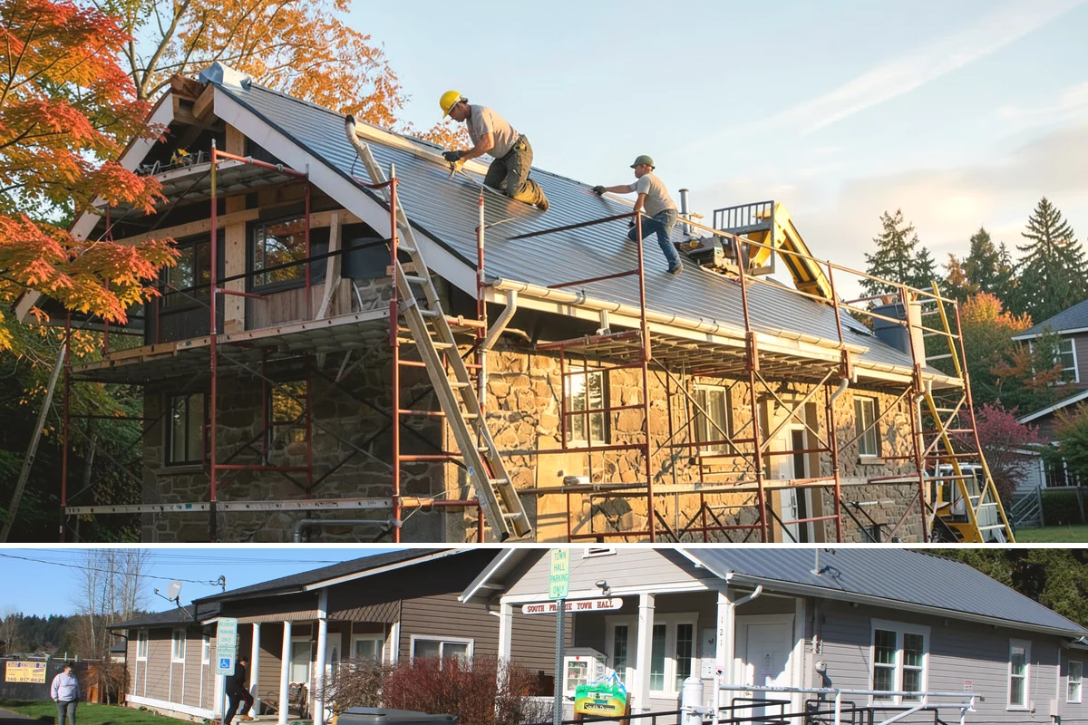 Sunroom Flooring Installation in South Prairie, Pierce County, WA - Sunroom flooring can be installed year-round, with proper materials chosen to handle both summer heat and winter damp.