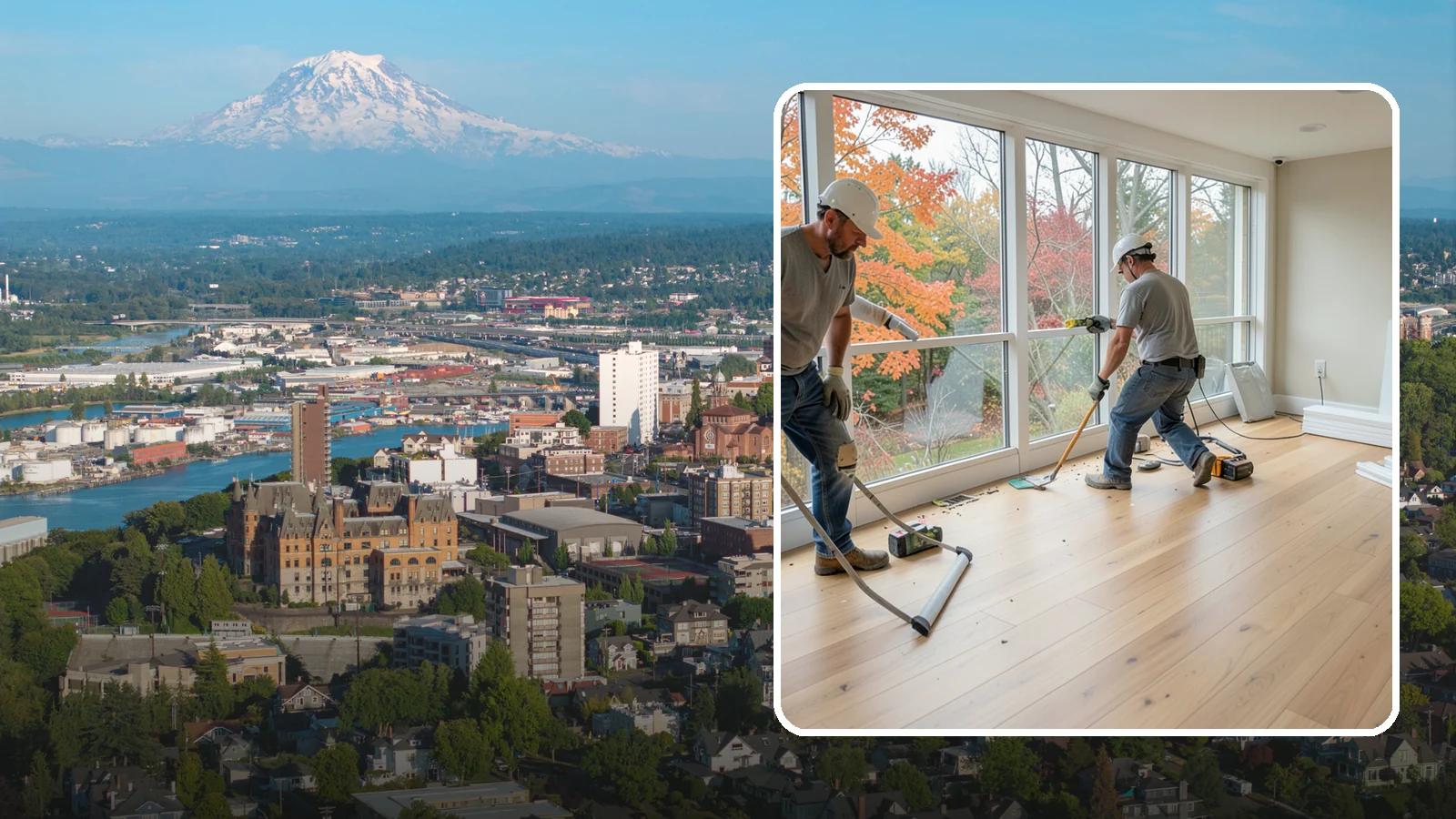 Sunroom Flooring Installation in Tacoma, Pierce County, WA - Sunroom flooring installation that handles temperature swings and sunlight while extending your indoor-outdoor living.