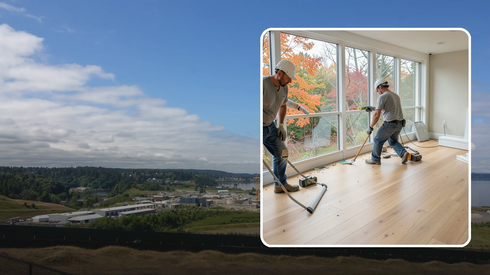 Sunroom Flooring Installation in University Place, Pierce County, WA - Sunroom flooring installation that handles temperature swings and sunlight while extending your indoor-outdoor living.