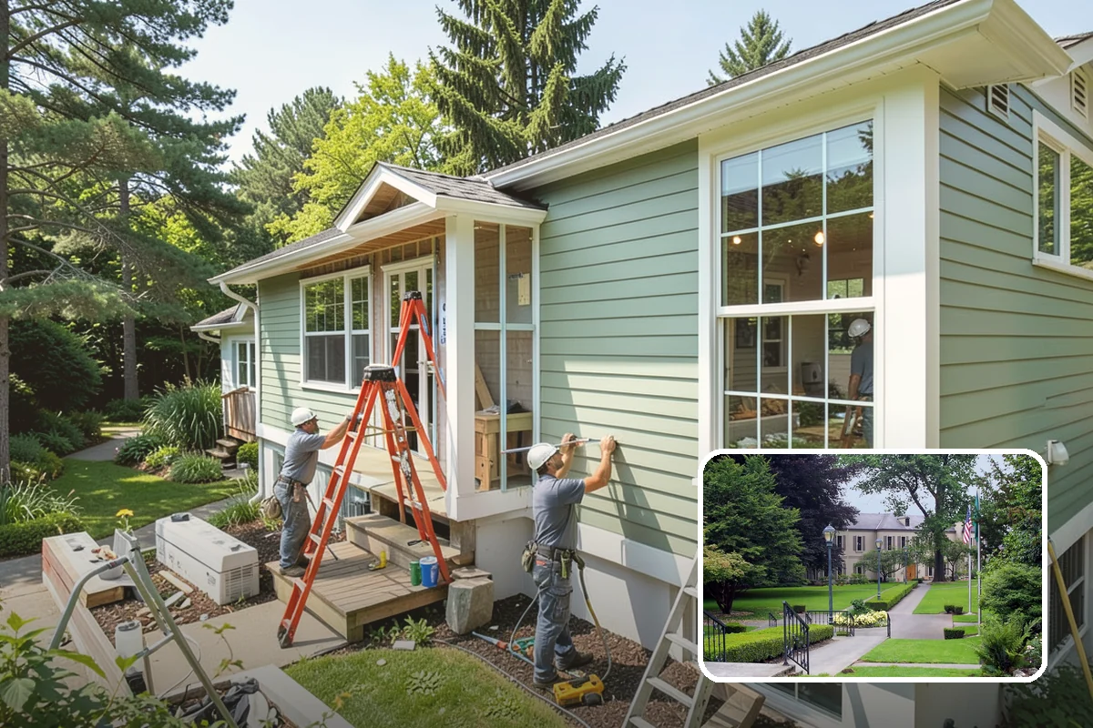 Sunroom Flooring Installation in Woodinville, King County, WA - Resists fading from constant sunlight