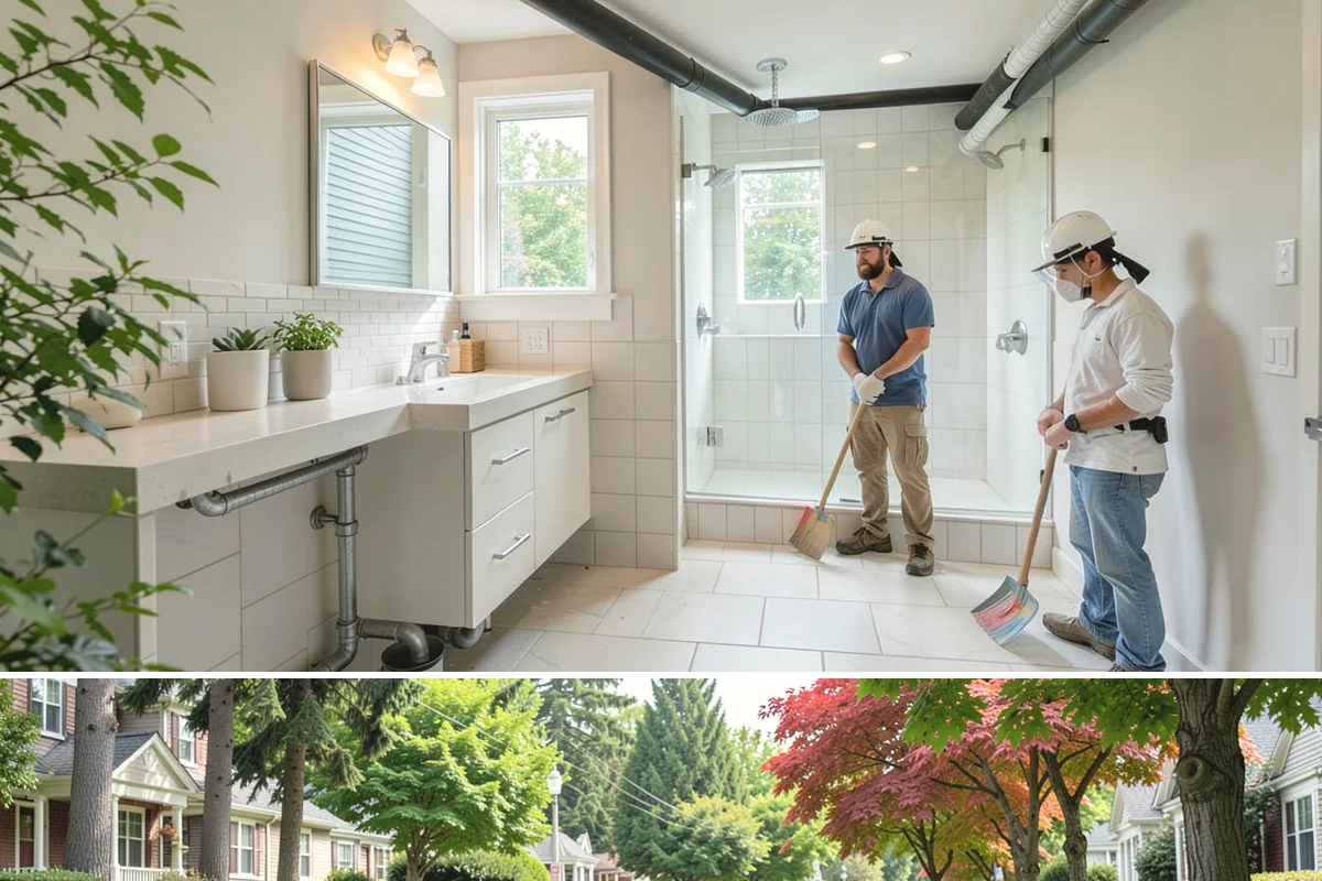 Tankless Water Heater Installation in Beaux Arts Village, King County, WA - Installation can happen any time of year, with no weather dependency indoors.