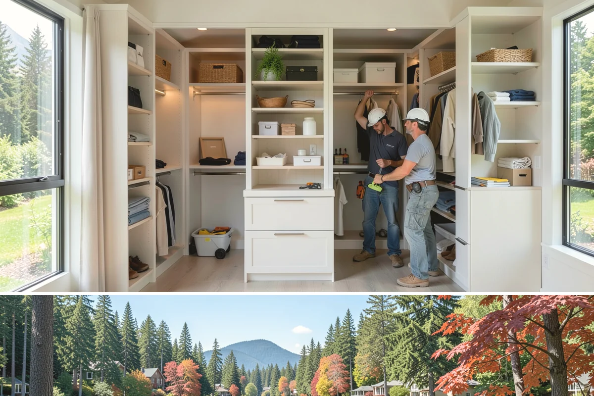 Tankless Water Heater Installation in Covington, King County, WA - Installation can happen any time of year, with no weather dependency indoors.