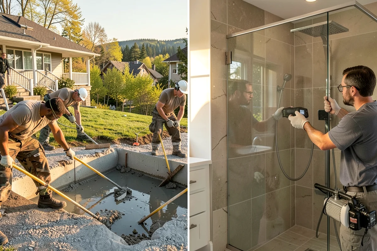Tankless Water Heater Installation in Enumclaw, King County, WA - Assess hot water demand and existing utility connections
