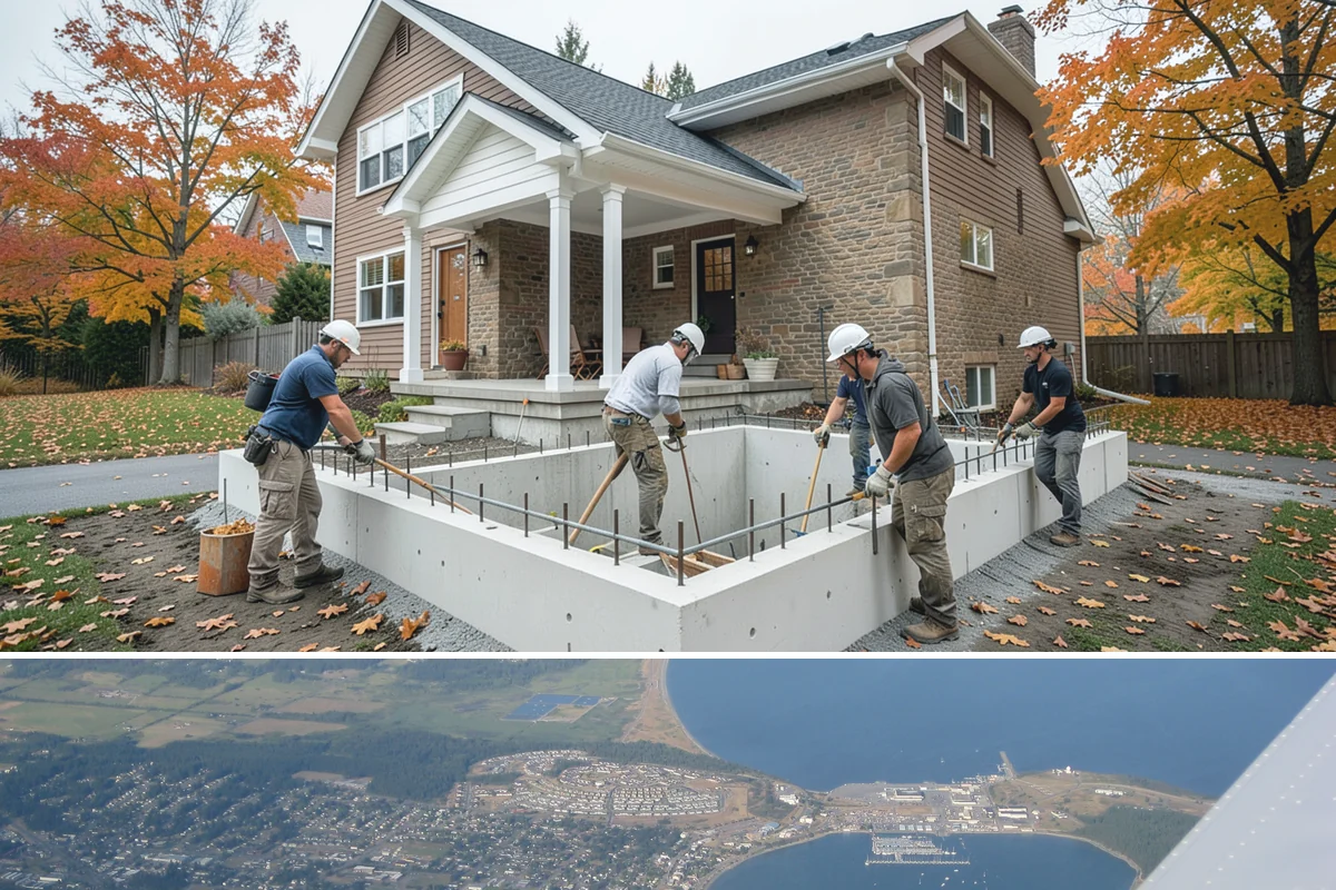 Tankless Water Heater Installation in Oak Harbor, Island County, WA - Installation can happen any time of year, with no weather dependency indoors.