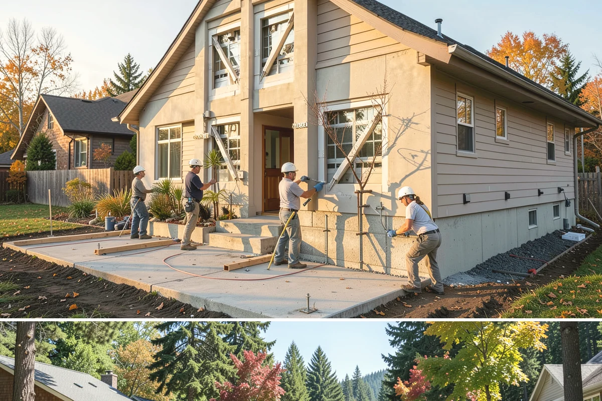 Tankless Water Heater Installation in Orting, Pierce County, WA - Installation can happen any time of year, with no weather dependency indoors.
