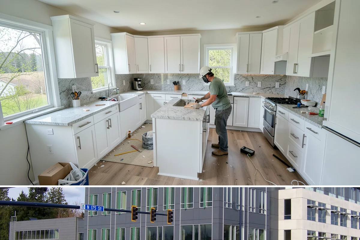 Tankless Water Heater Installation in Shoreline, King County, WA - Installation can happen any time of year, with no weather dependency indoors.