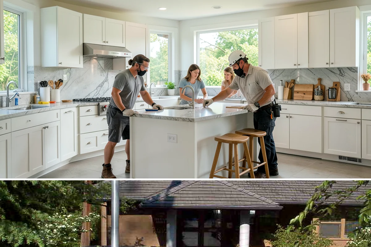 Tankless Water Heater Installation in Yarrow Point, King County, WA - Installation can happen any time of year, with no weather dependency indoors.