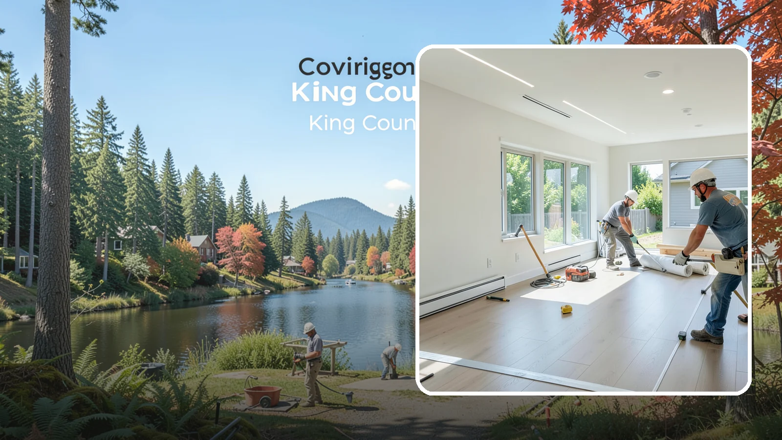Tenant Improvement in Covington, King County, WA - Build-out of leased commercial space to fit a new tenant's operations and brand.