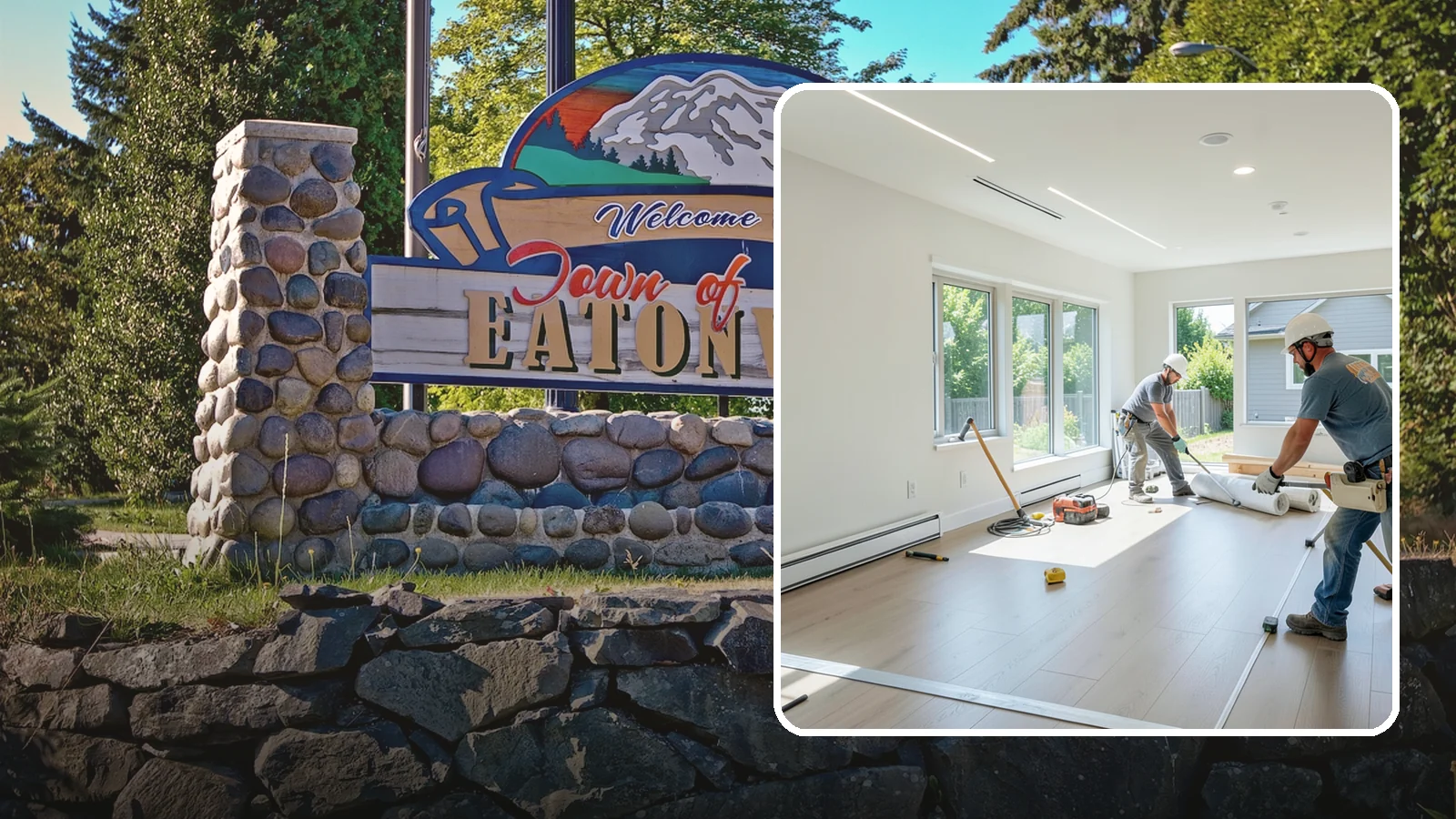Tenant Improvement in Eatonville, Pierce County, WA - Build-out of leased commercial space to fit a new tenant's operations and brand.