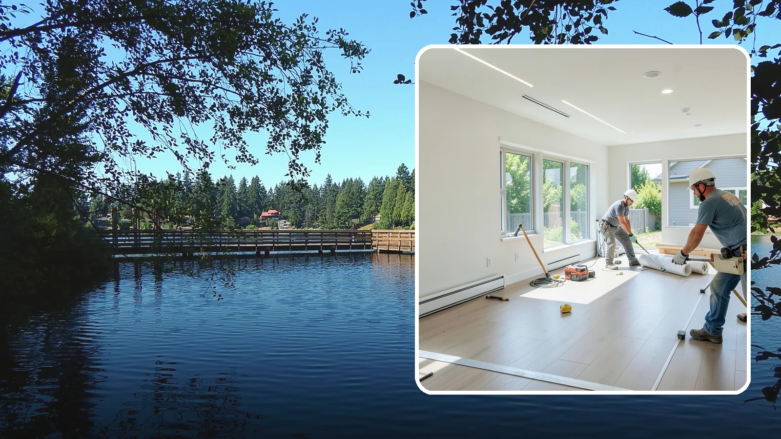 Tenant Improvement in Federal Way, King County, WA - Build-out of leased commercial space to fit a new tenant's operations and brand.