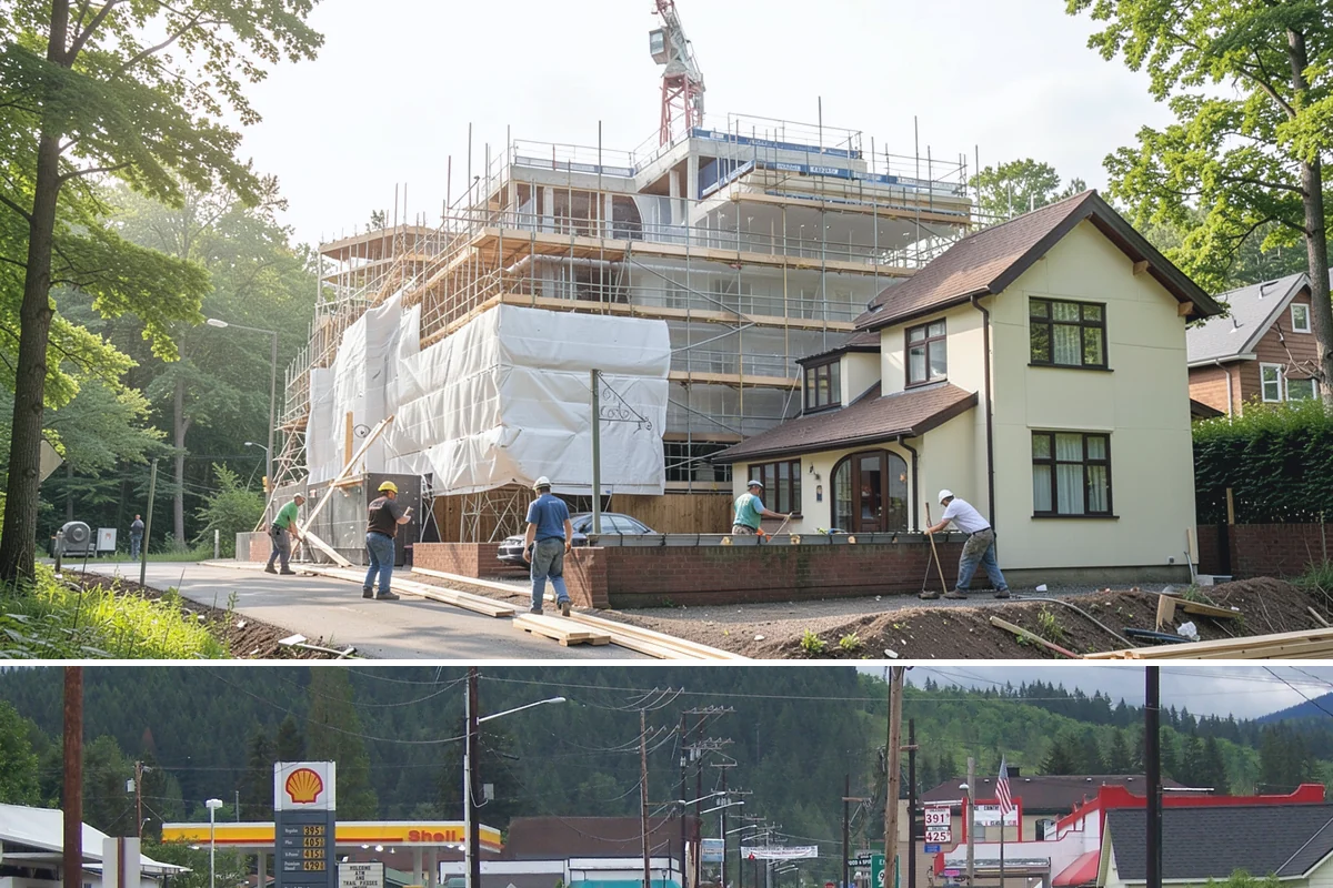 Tenant Improvement in Granite Falls, Snohomish County, WA - Because the work is interior, tenant improvements proceed on your lease timeline regardless of season.