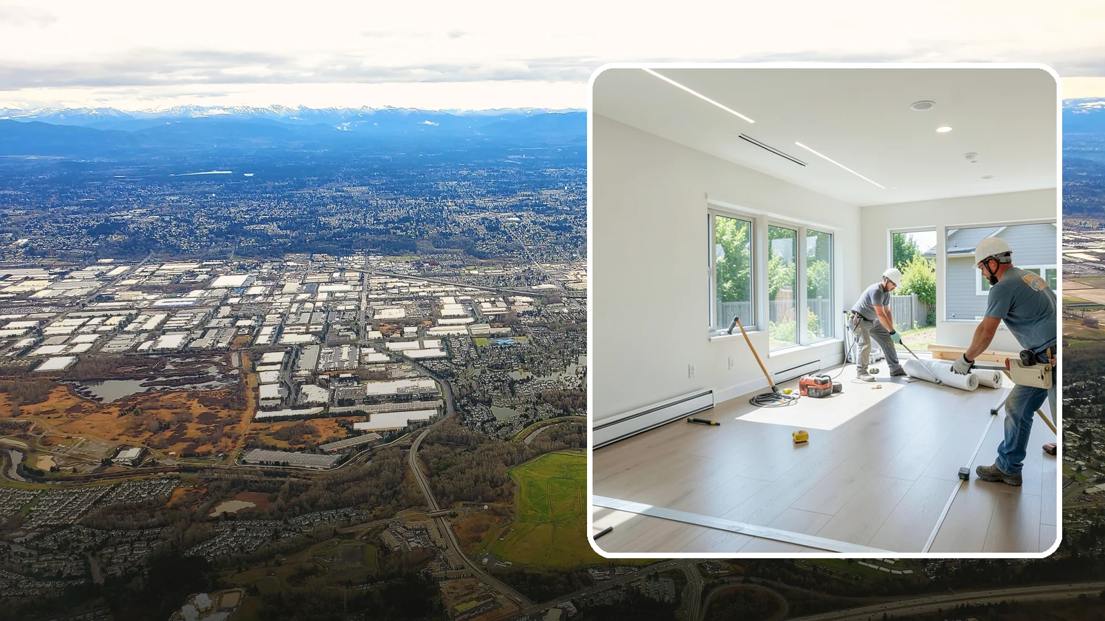 Tenant Improvement in Kent, King County, WA - Build-out of leased commercial space to fit a new tenant's operations and brand.