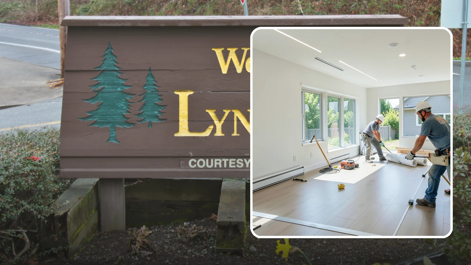 Tenant Improvement in Lynnwood, Snohomish County, WA - Build-out of leased commercial space to fit a new tenant's operations and brand.