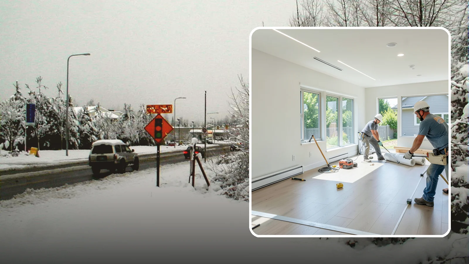 Tenant Improvement in Newcastle, King County, WA - Build-out of leased commercial space to fit a new tenant's operations and brand.