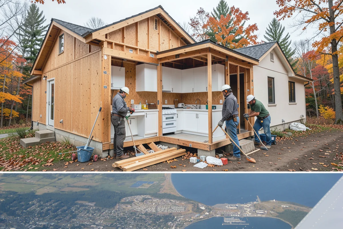 Tenant Improvement in Oak Harbor, Island County, WA - Because the work is interior, tenant improvements proceed on your lease timeline regardless of season.