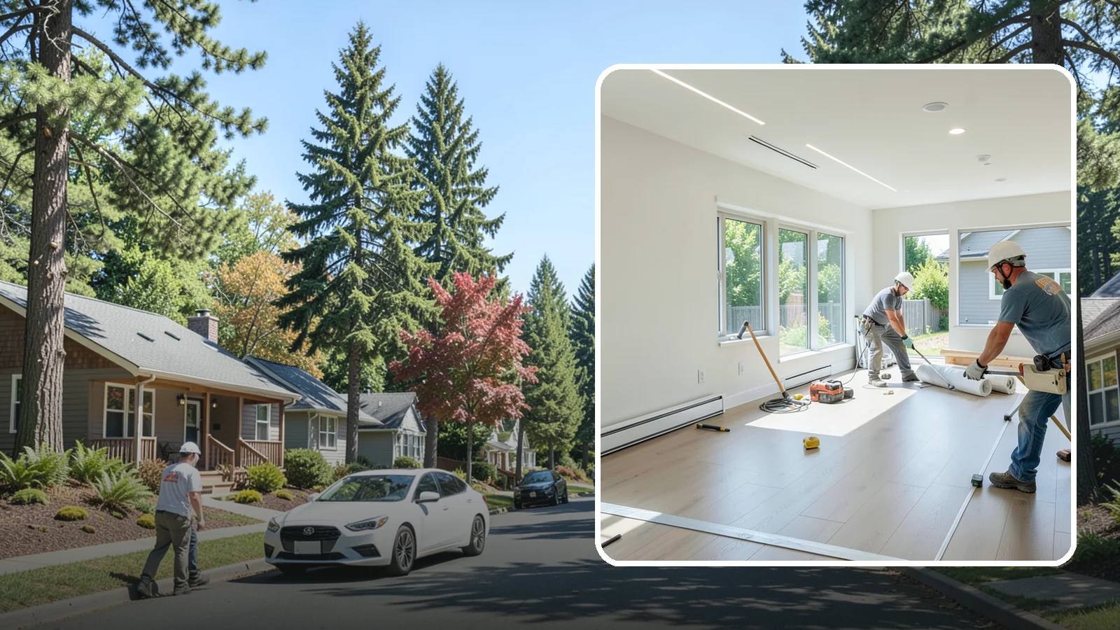 Tenant Improvement in Orting, Pierce County, WA - Build-out of leased commercial space to fit a new tenant's operations and brand.