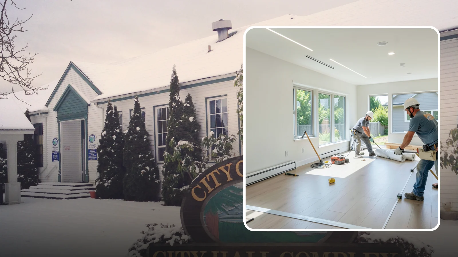 Tenant Improvement in Pacific, King County, WA - Build-out of leased commercial space to fit a new tenant's operations and brand.