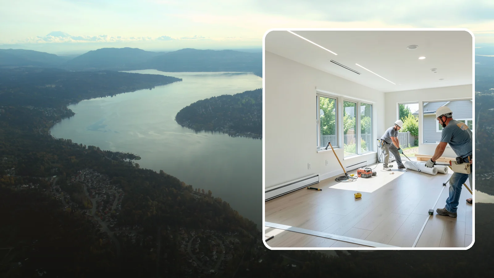 Tenant Improvement in Sammamish, King County, WA - Build-out of leased commercial space to fit a new tenant's operations and brand.