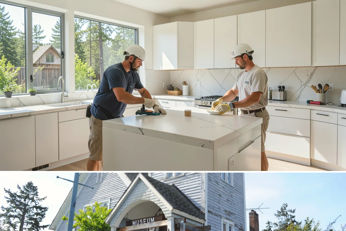 Tenant Improvement in Steilacoom, Pierce County, WA - Because the work is interior, tenant improvements proceed on your lease timeline regardless of season.