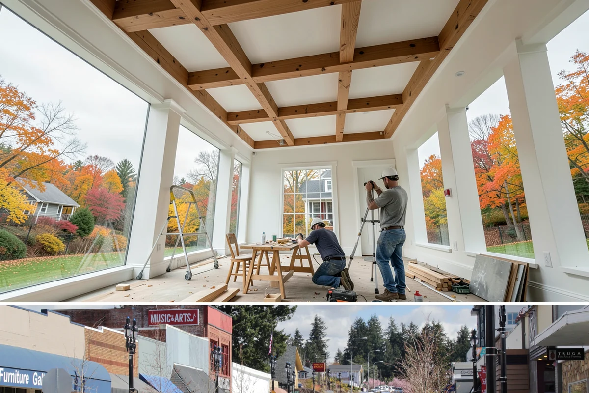 Termite Damage Repair in Bothell, King County, WA - Repairs are scheduled once treatment is complete, in any season.