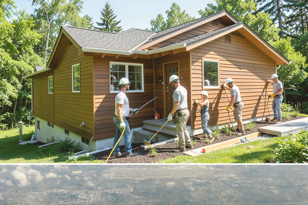 Termite Damage Repair in Burien, King County, WA - Repairs are scheduled once treatment is complete, in any season.