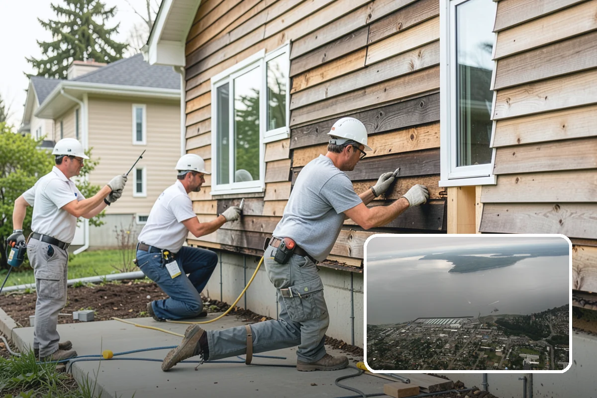 Termite Damage Repair in Des Moines, King County, WA - Removes and replaces damaged wood