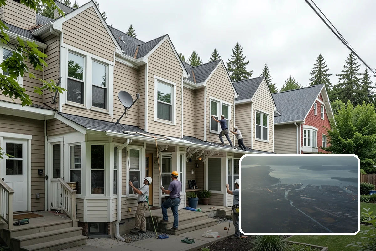 Termite Damage Repair in Fife, Pierce County, WA - Removes and replaces damaged wood