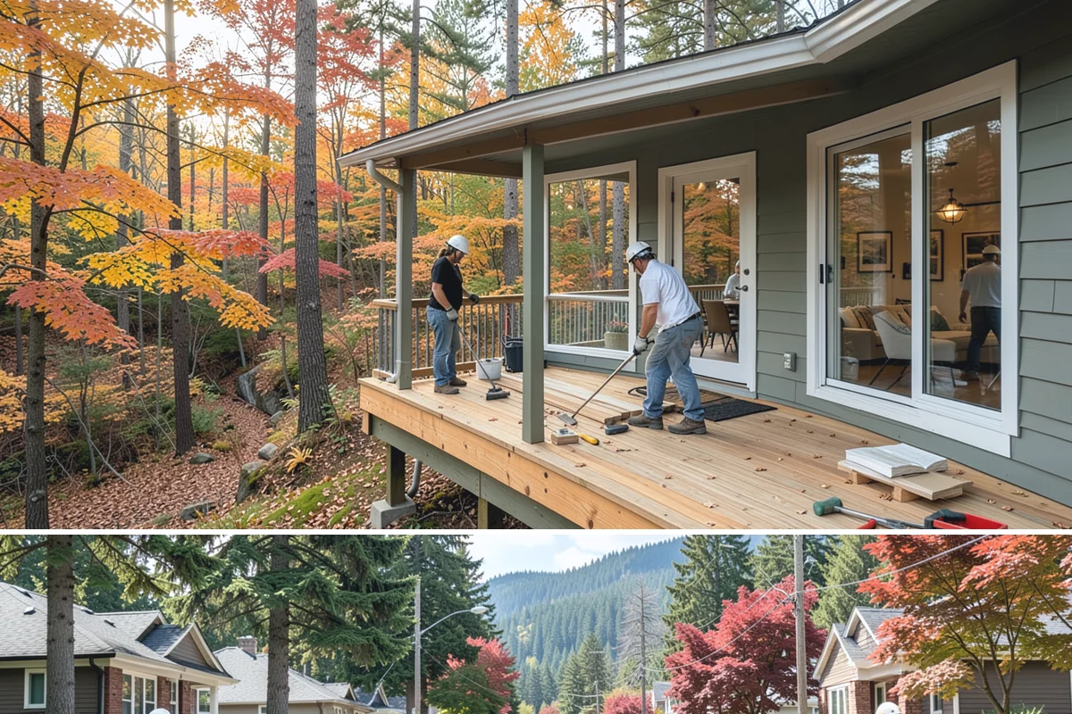 Termite Damage Repair in Hunts Point, King County, WA - Repairs are scheduled once treatment is complete, in any season.