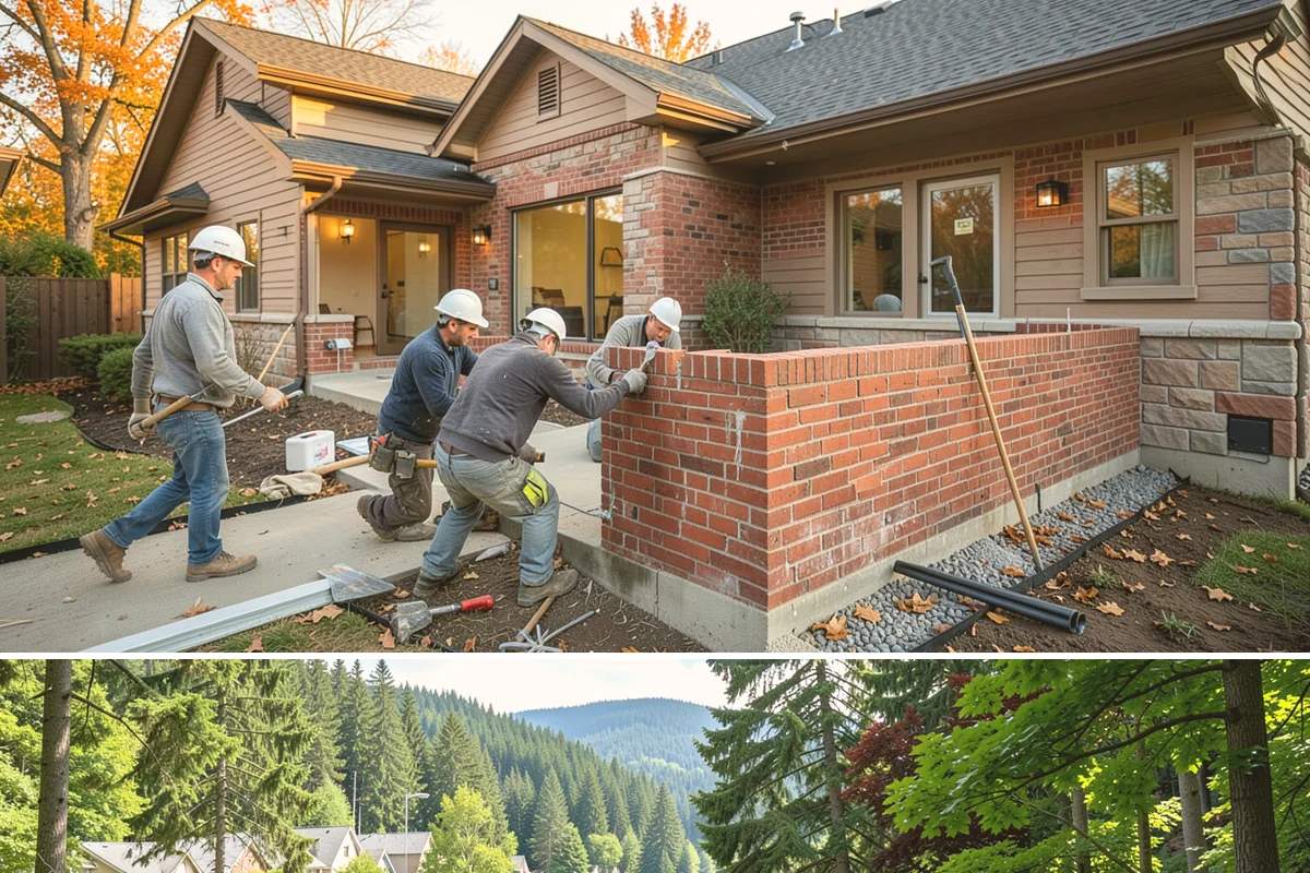 Termite Damage Repair in Lake Forest Park, King County, WA - Repairs are scheduled once treatment is complete, in any season.